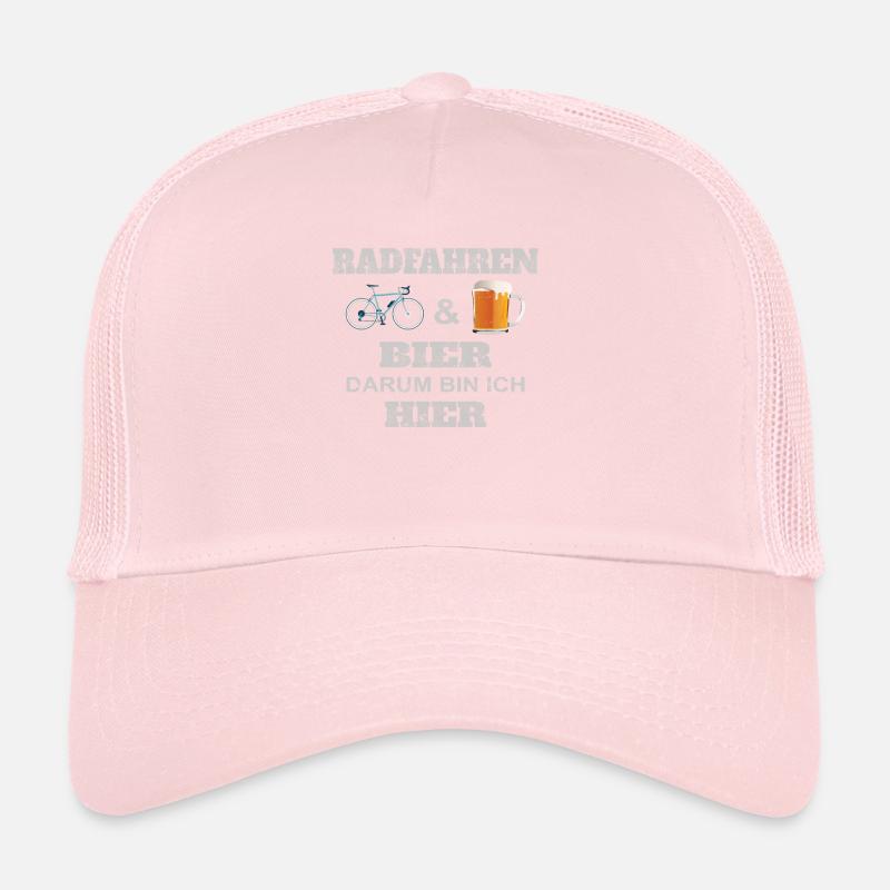 Accessoires de vélo Motif cycliste Casquette trucker 
