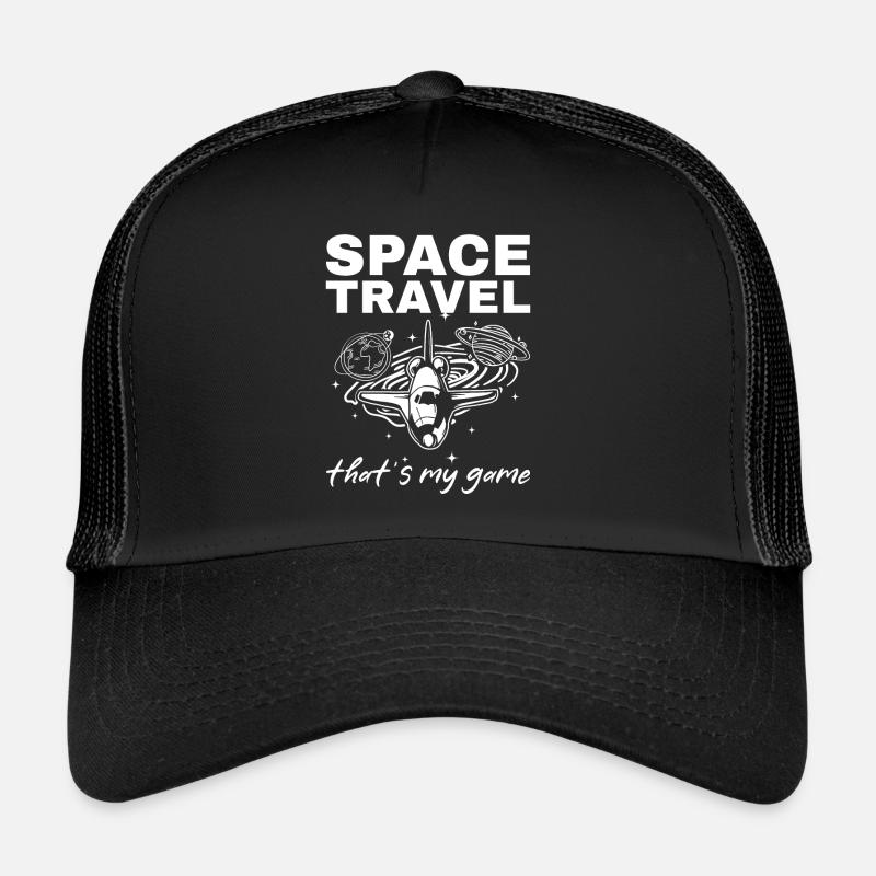 Vaisseau spatial aérospatial I Voyage dans l’espace C’est mon jeu Casquette trucker 