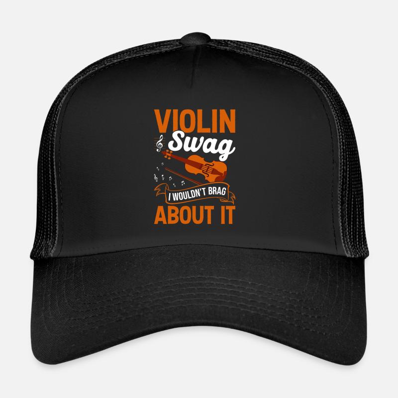 Du swag de violon, je ne m’en vanterais pas... Casquette trucker 