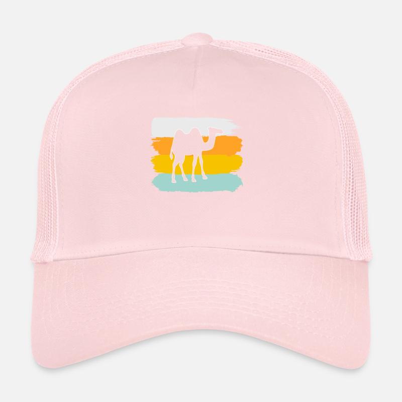 Camel Rétro Casquette trucker 