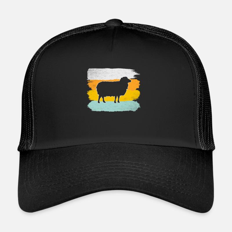 Sheep Retro Trucker Cap