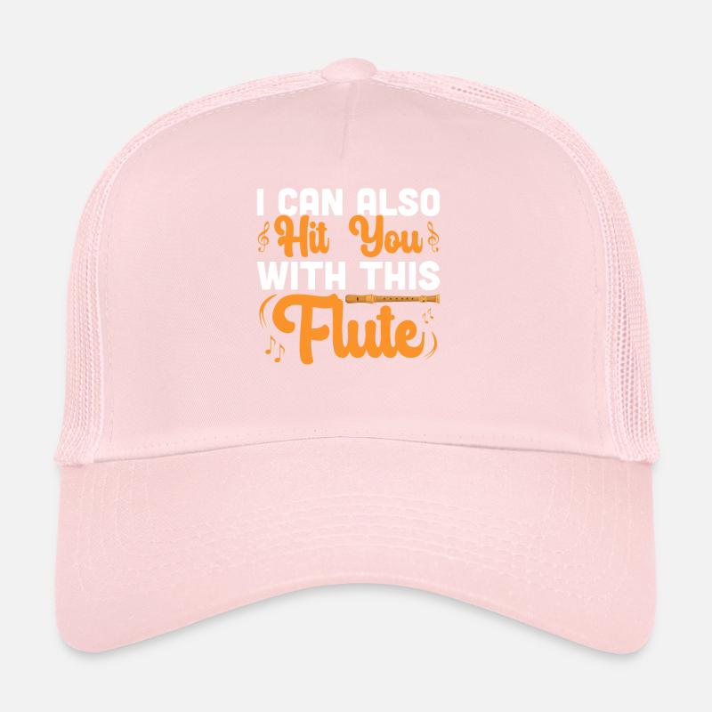Ich kann dich auch mit dieser Flöte schlagen Trucker Cap