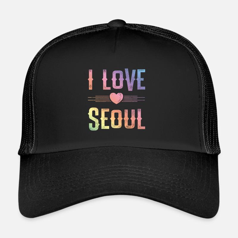J’aime Séoul Casquette trucker 