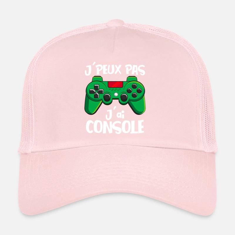 J'Peux Pas J'ai Console idee cadeau ado garçon Casquette trucker 