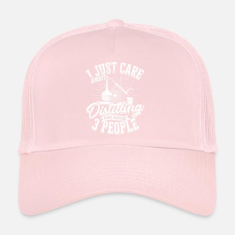schnaps whiskey brennen schnapsbrenner geschenkide Trucker Cap