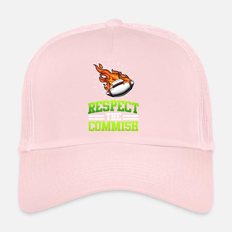 Respect the Commish Commissioner Trucker Cap