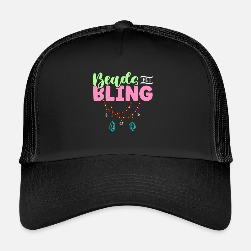 Beading Beads And Bling Beadwork Jewelry Beader Trucker Cap