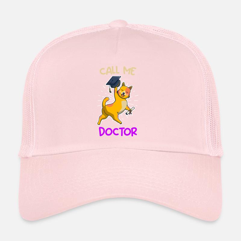 Appelez-moi Docteur Diplômé PhD Casquette trucker 