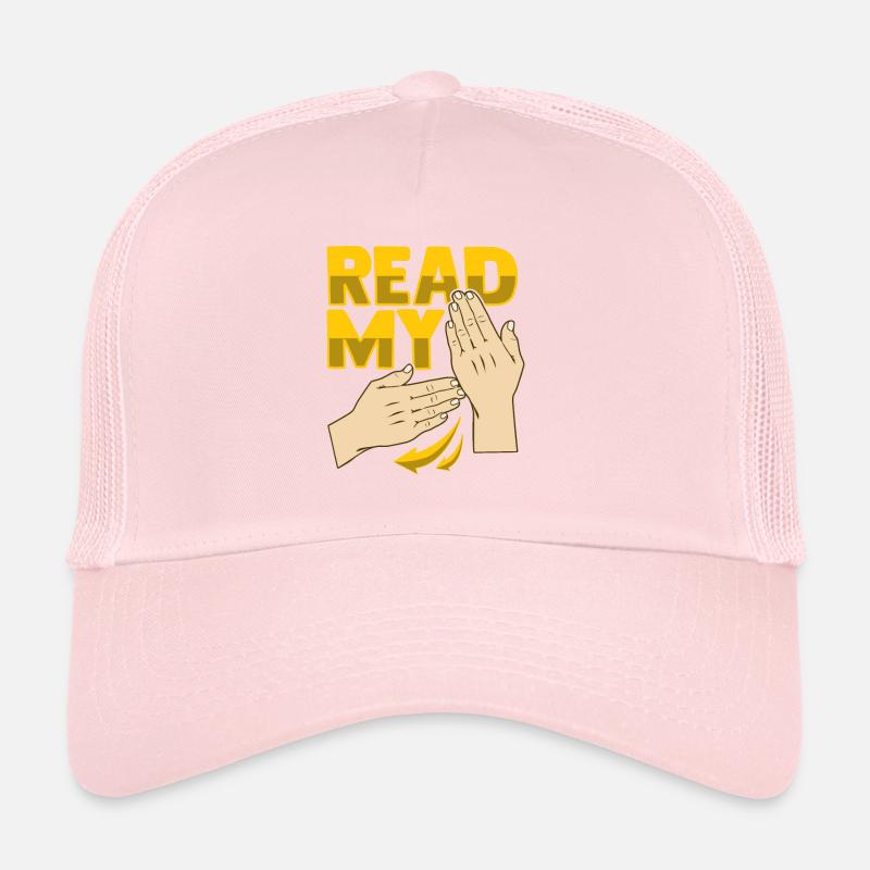 ASL Gestes de la main Perte auditive sourde Casquette trucker 