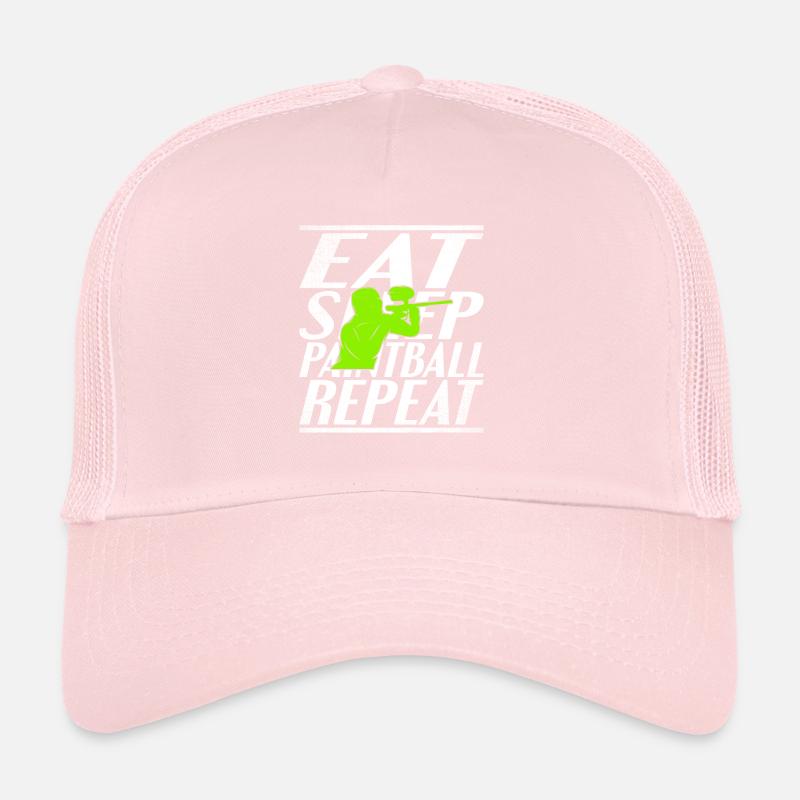 Manger du paintball endormi Casquette trucker 