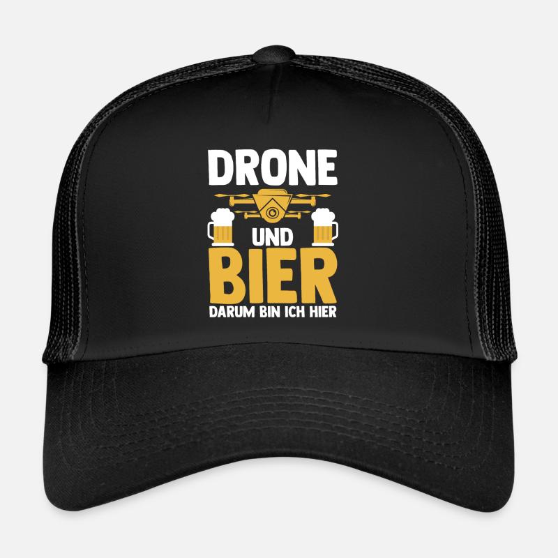 Drohne Pilot Quadcopter Geschenk Trucker Cap
