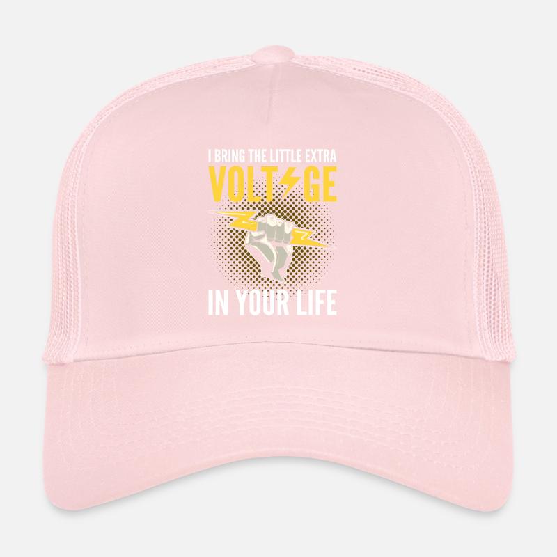 I Bring the Little Extra Voltage Electrician Trucker Cap
