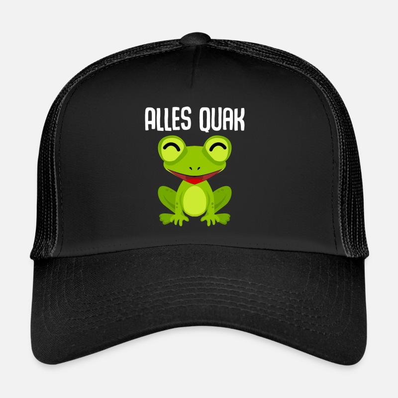 Frosch Frösche Alles Quak Trucker Cap