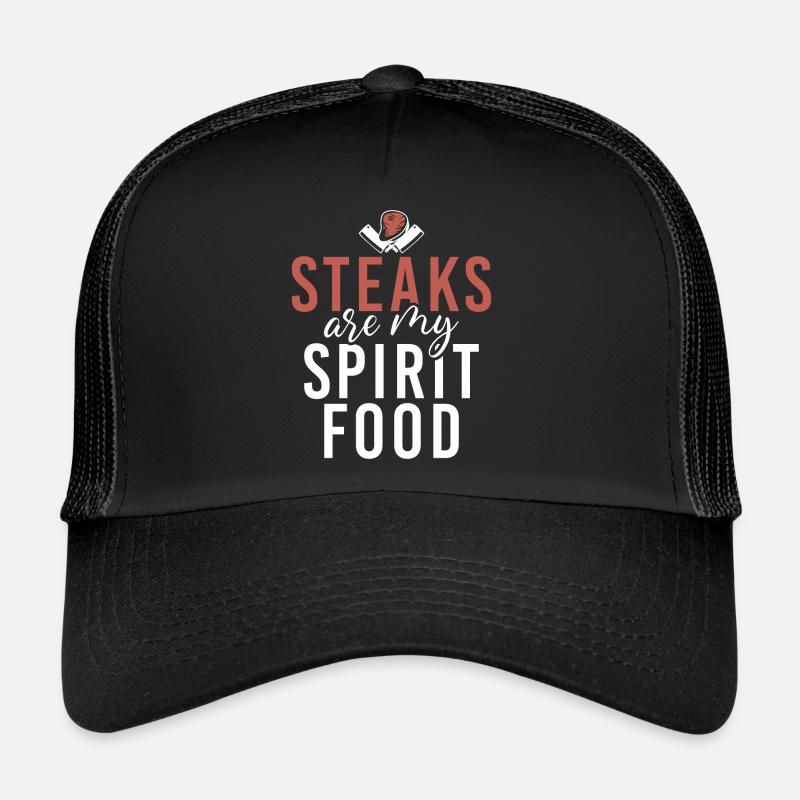 Steak Lover Steak Cadeau Casquette trucker 