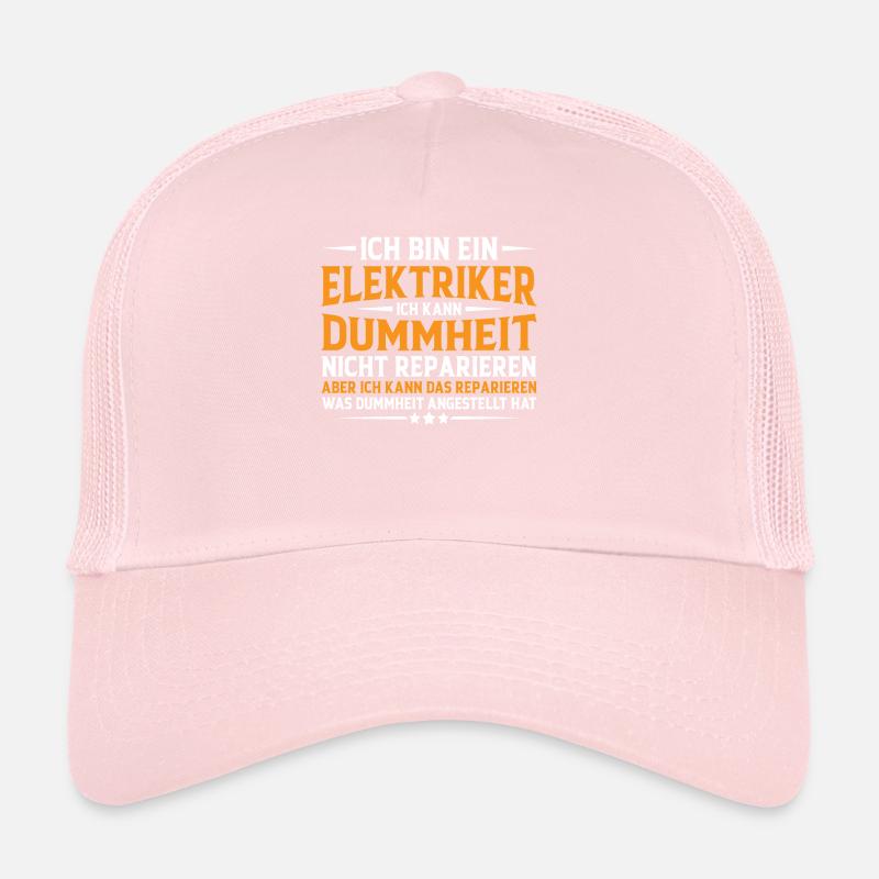Elektriker Humor Lustiger Spruch Geschenkidee Spaß Trucker Cap