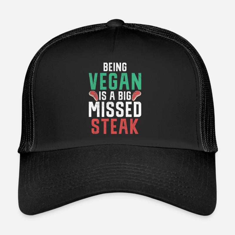 Steak Lover Steak Cadeau Casquette trucker 