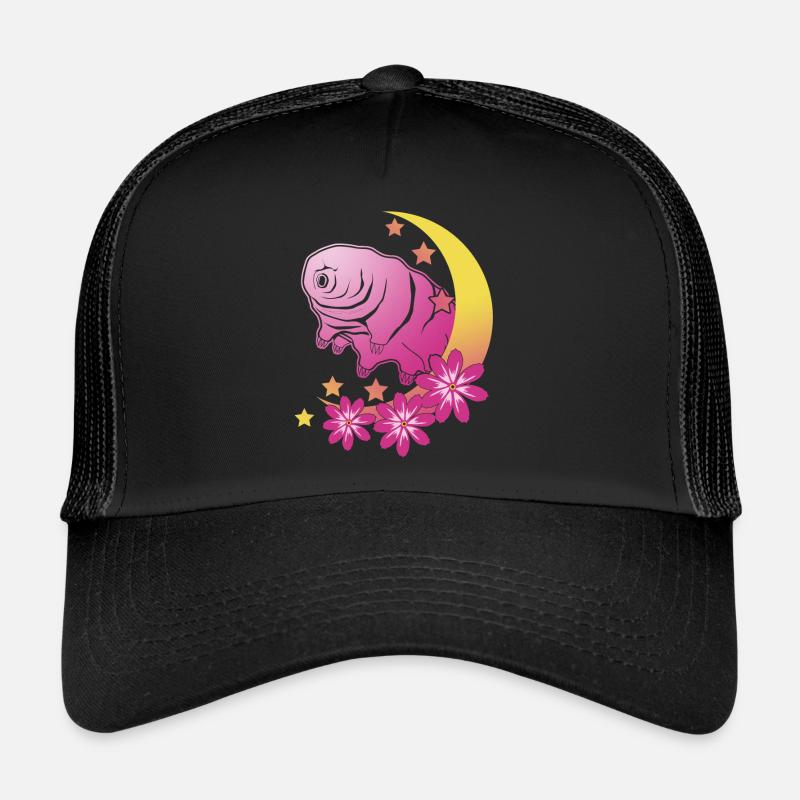 Tardigrade Ours d’eau Lune Tardigrades Casquette trucker 