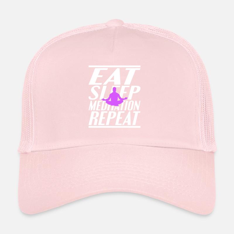 Manger dormir Méditer Casquette trucker 