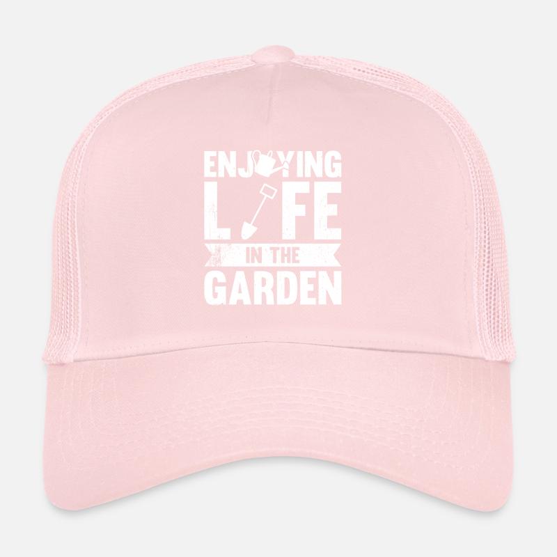 Enjoying Life In The Garden Trucker Cap