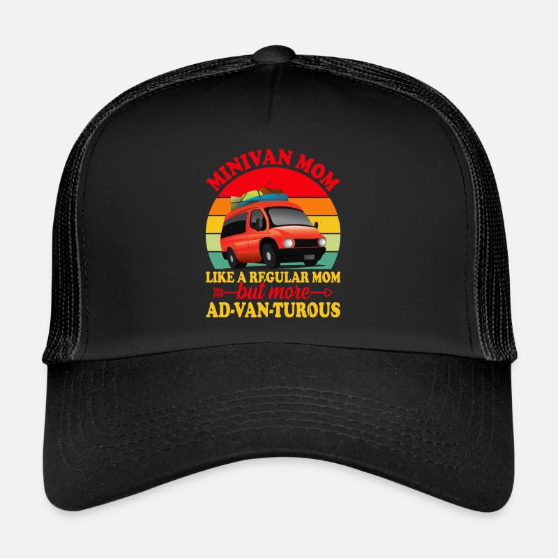 Minivan Moms Super Mom Drives Minivan Lifestyle Trucker Cap
