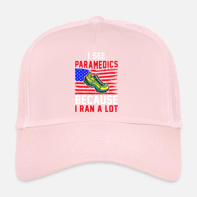 Jogging Saying for Running - Runners Trucker Cap