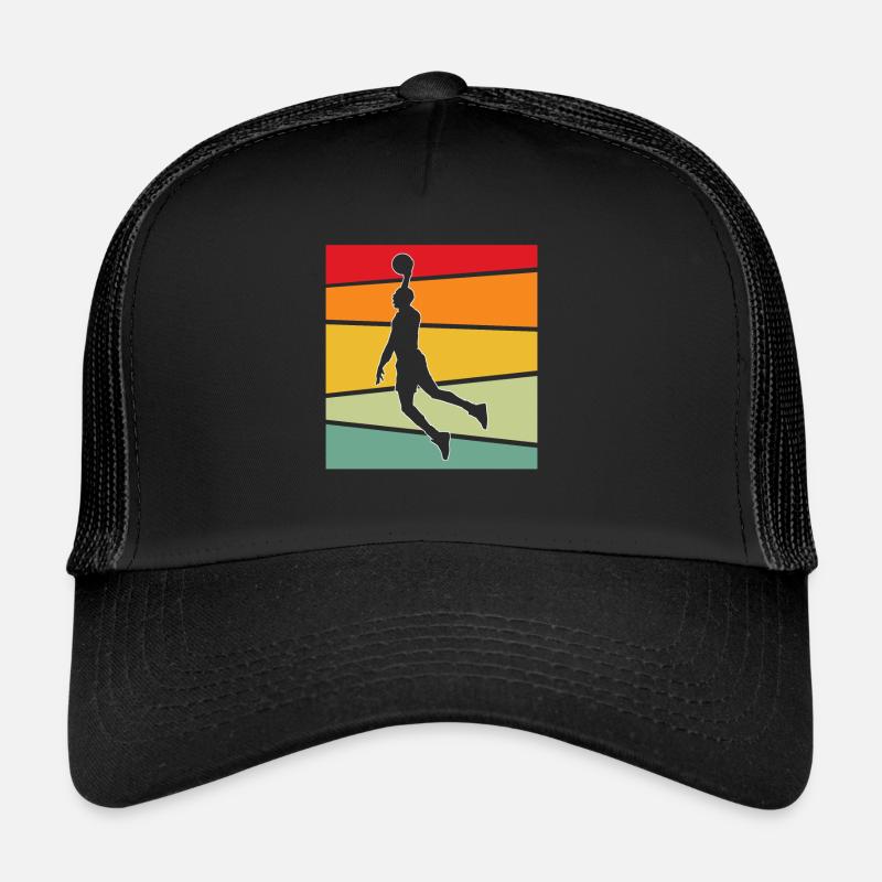 Basketball Retro Trucker Cap
