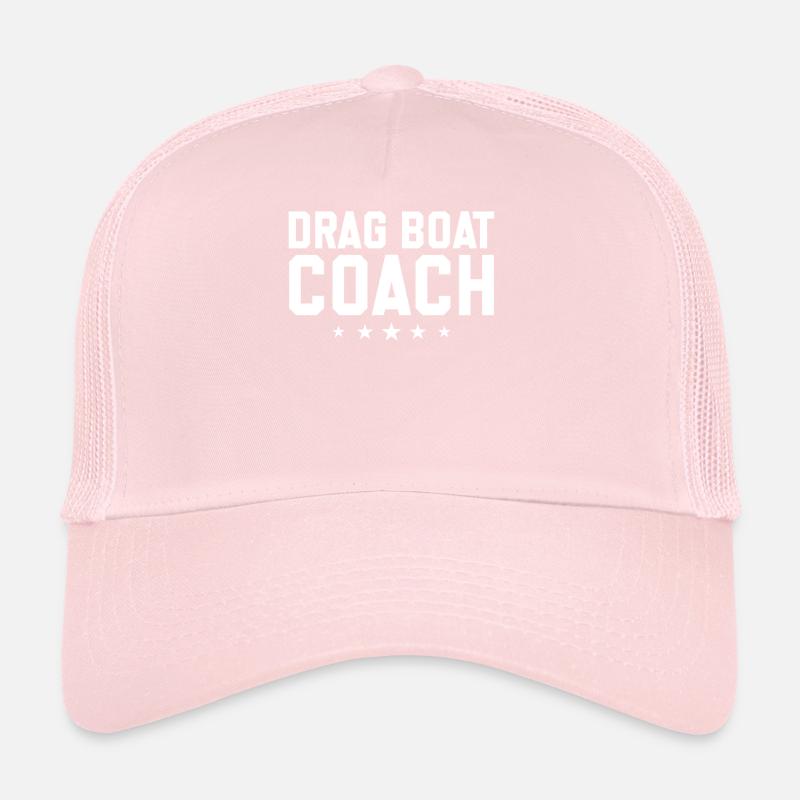 Drag Boat Coach Speed Boat Trucker Cap