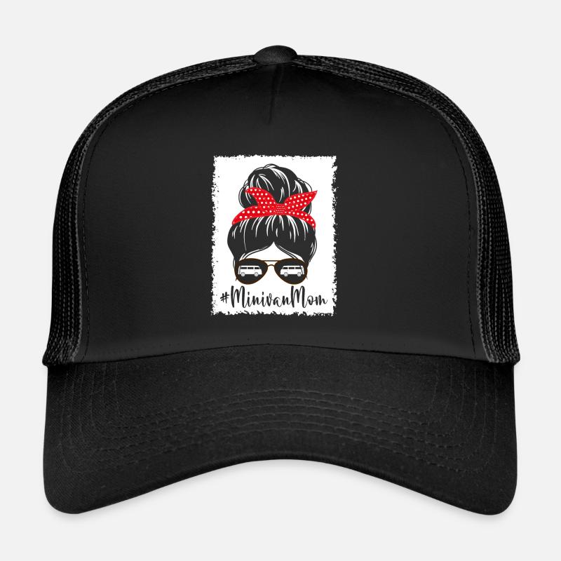 Mom Life Minivan Super Moms Drives Minivan Geschen Trucker Cap