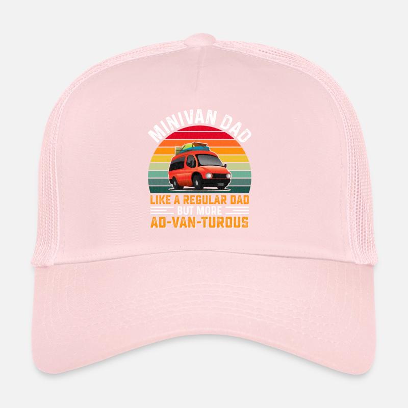 Papa conduit une fourgonnette Papa Mode de vie Pères Minifourgonnette Casquette trucker 