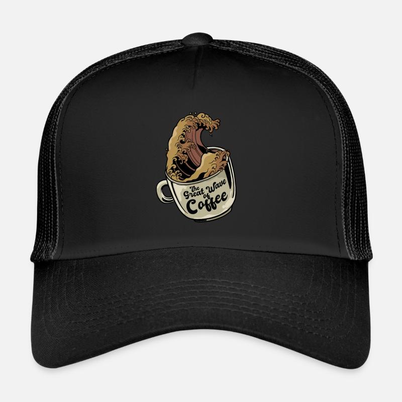 Kaffee - The great wave of Kaffee Trucker Cap