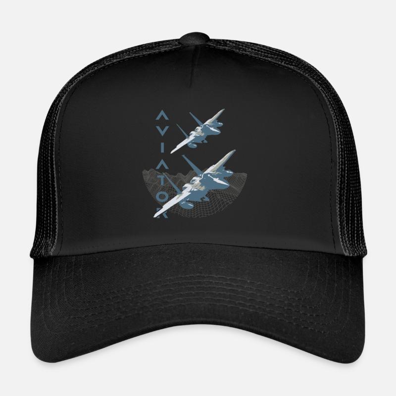 Aviator F-15 Eagle Trucker Cap