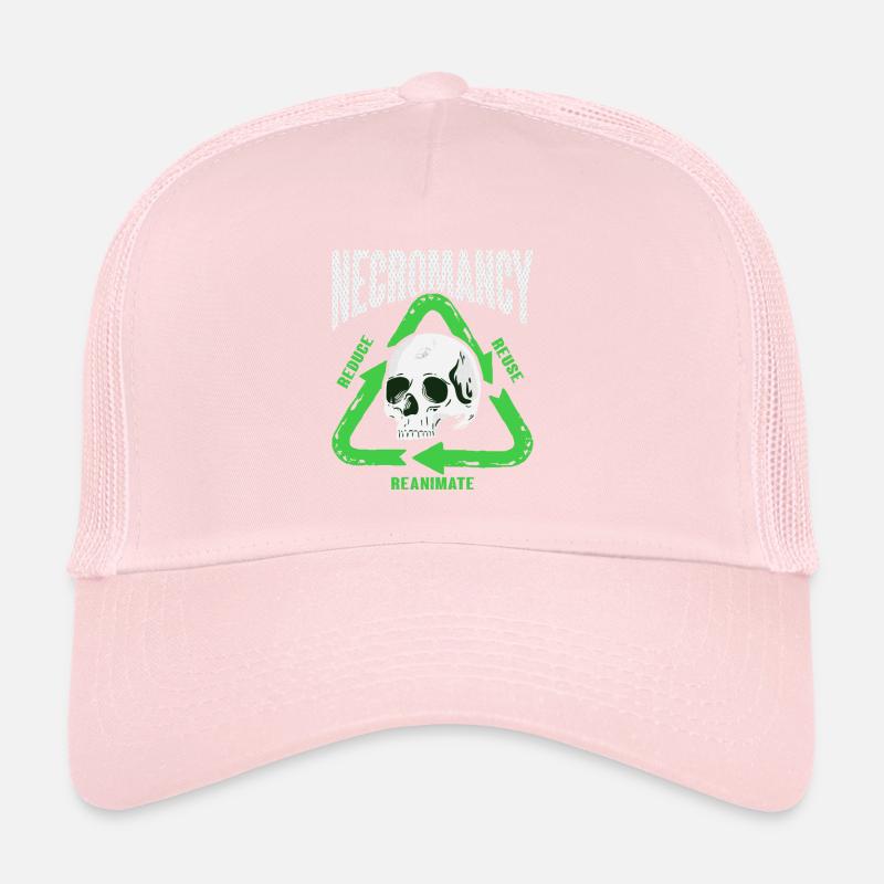 Conception de recyclage de nécromanciens morts-vivants pour un Casquette trucker 