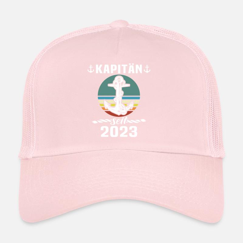 Kapitän 2023 Bootsführerschein Boot Trucker Cap