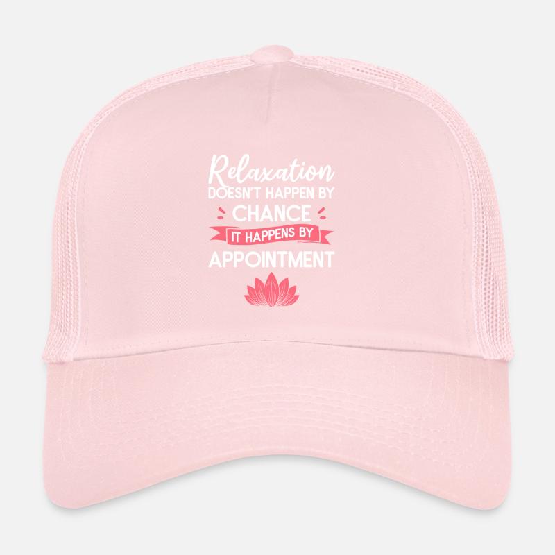 Relaxation Doesn't Happen By Chance Massage Trucker Cap