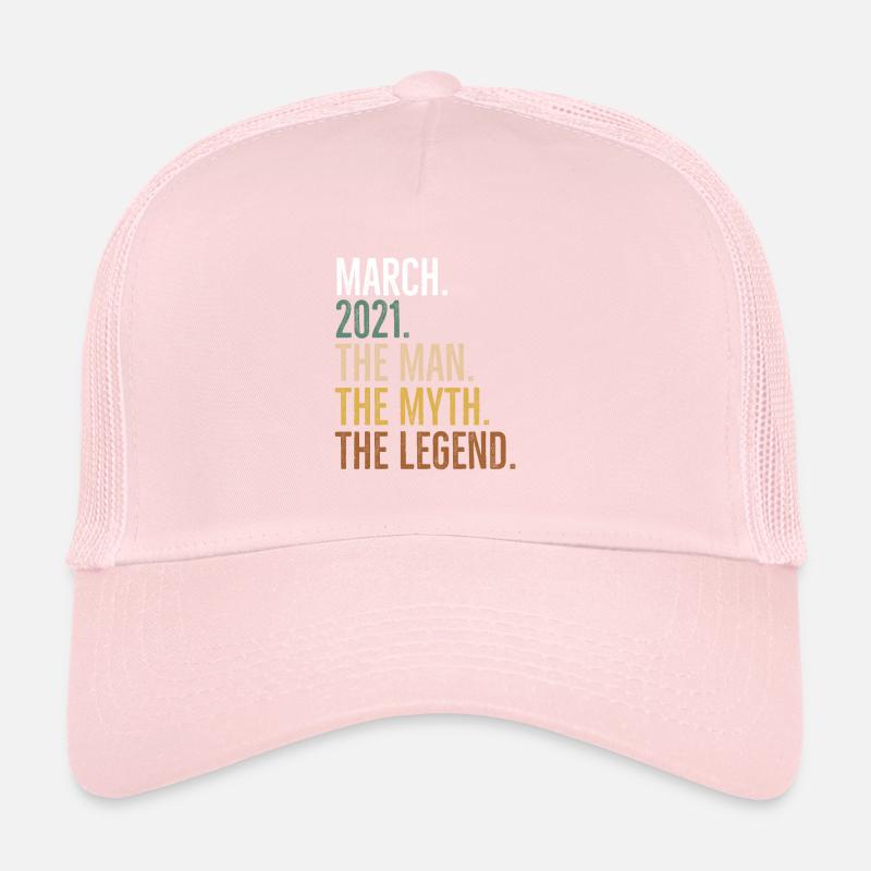 März 2021 Der Mann Der Mythos Die Legende Trucker Cap