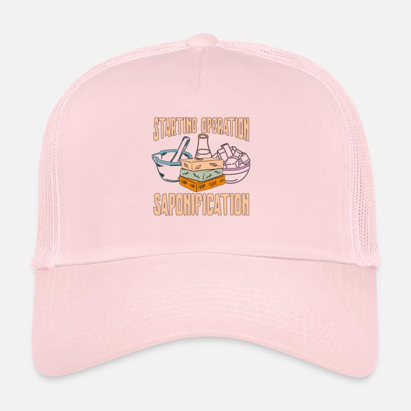 Fabrication du savon Démarrage de l’opération Savon fait maison Casquette trucker 