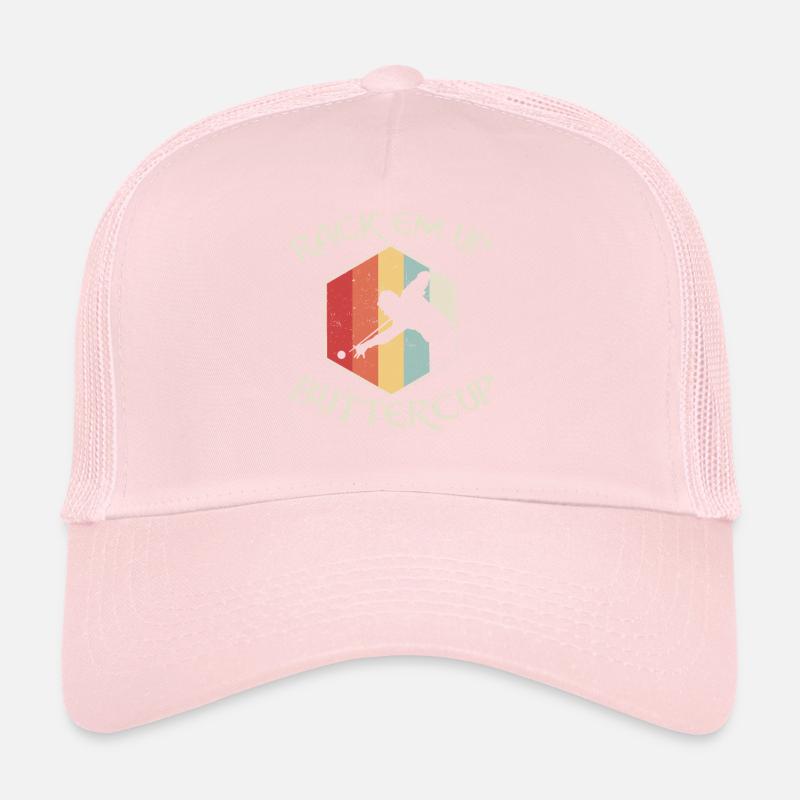 Jeu de mots à billes de joueur de billard Casquette trucker 