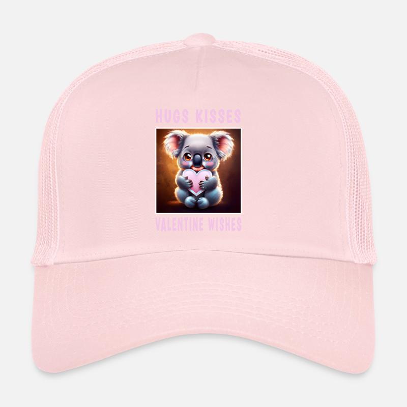 Câlins Bisous et souhaits Valentin Casquette trucker 