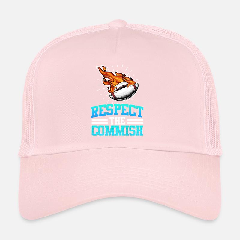 Respectez le commissaire Commish Casquette trucker 
