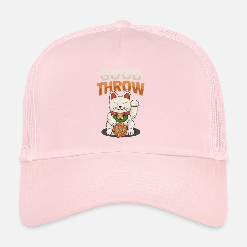 Conception d’agitation de chat chinois pour un Casquette trucker 