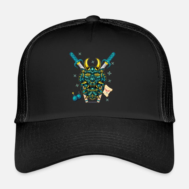 Samurai Monster Trucker Cap
