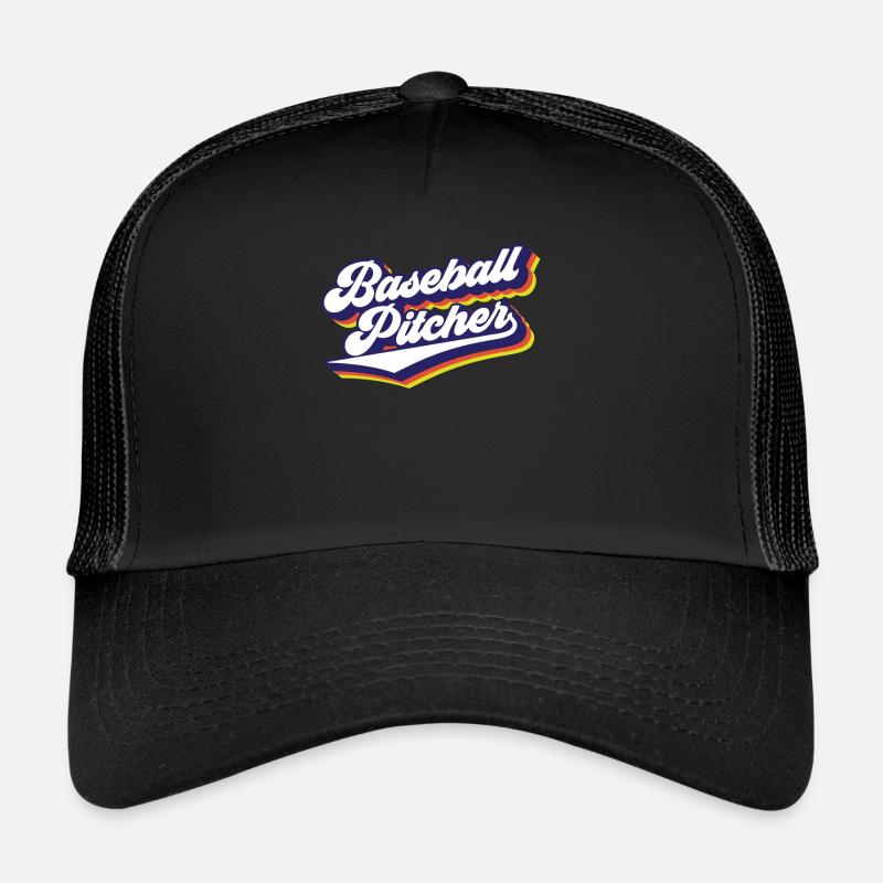Baseball Pitcher Hobby Pitcher Player Trucker Cap
