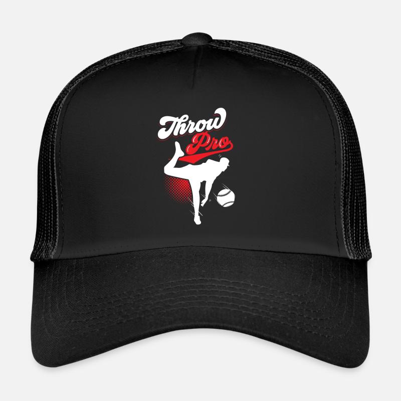 Wurf Profi Hobby Spieler Baseball Pitcher Werfer Trucker Cap