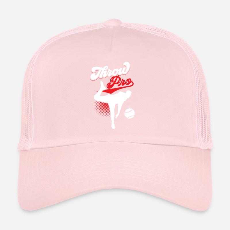Throwing Professional Hobby Player Baseball Pitcher Thrower Trucker Cap