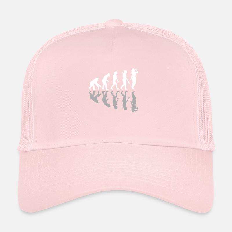 Human Evolution Wine Tasting Drinking Lover Trucker Cap