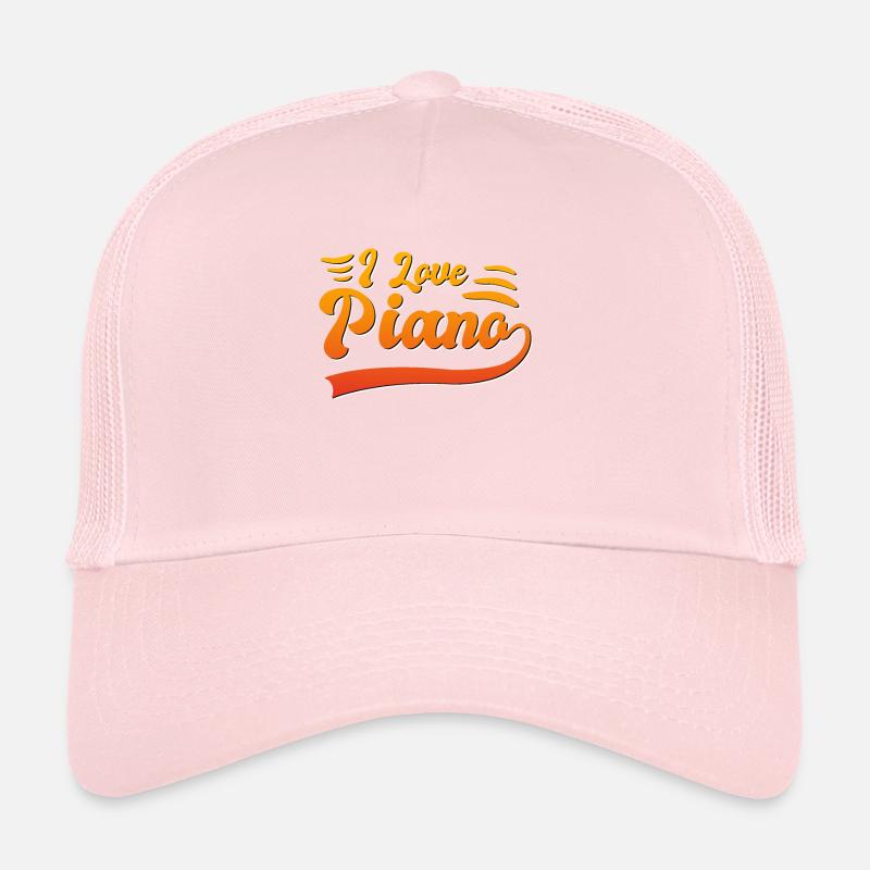 J’adore le piano Casquette trucker 