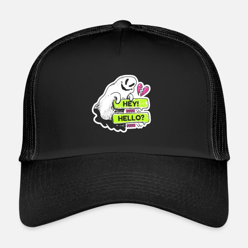 Valentine's Day - Funny Ghosting - Anti Valentine Trucker Cap