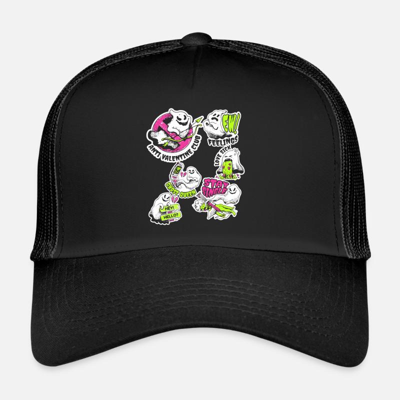 Valentine's Day - Ghosting Singles - Anti Valentine Trucker Cap