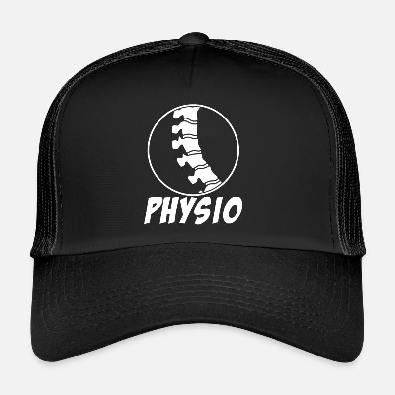 Physio Spine Physiotherapist Trucker Cap
