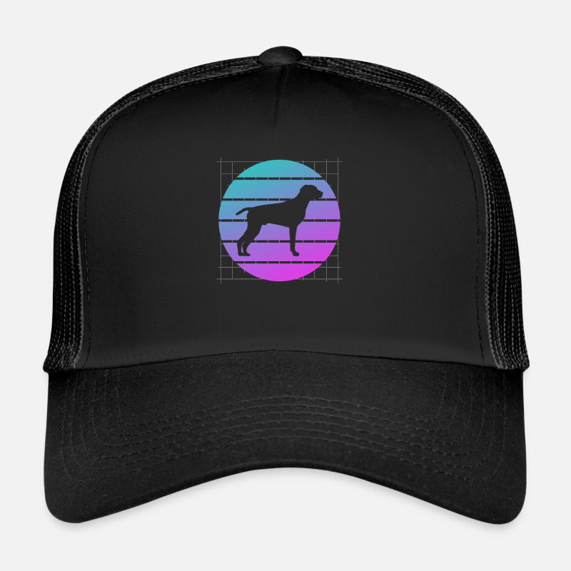 Rétro Pointer Dog GSP Lover Casquette trucker 